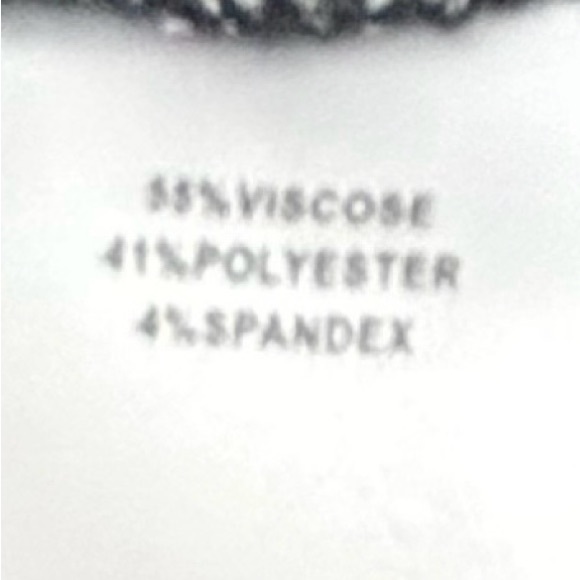 NWT Cleo Black & Grey Striped Sequin Reindeer Scoop Neck 1/2 Sleeve Top XL - Picture 7 of 9